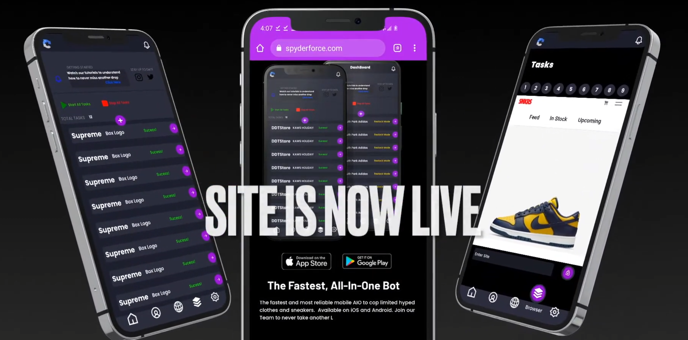 SpyderForce Sneaker Bot